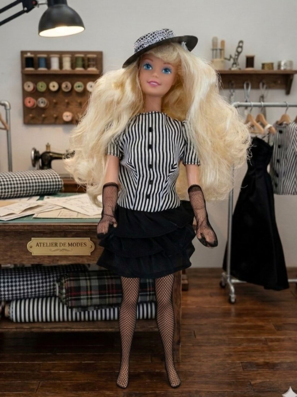 Barbie Twist N Turn (TNT) Waist Marked 1966 Mattel made in Malaysia